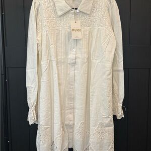 Show Me Your MuMu off White/cream dress